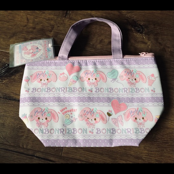 BON BON RIBBON-Imported (NWT) Insulated Lunch Bag & Ice Pack - Picture 12 of 15